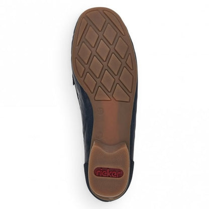 Rieker 40054-15 Ladies Navy Slip On