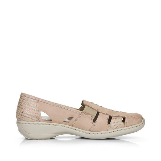 Rieker 41385-60 Ladies Cliff/Beige-Multi