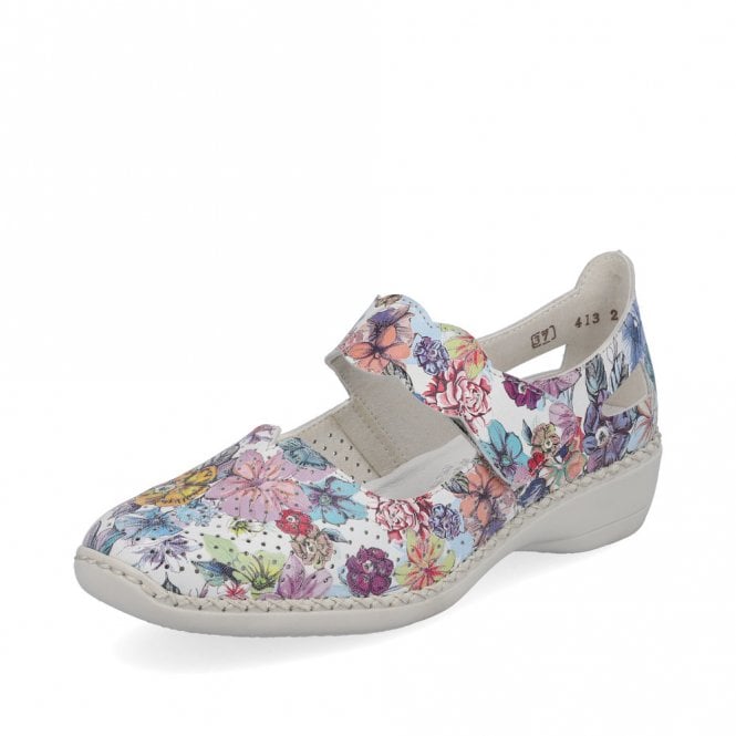 RIEKER 413J2-90 WOMEN LEATHER SHOES