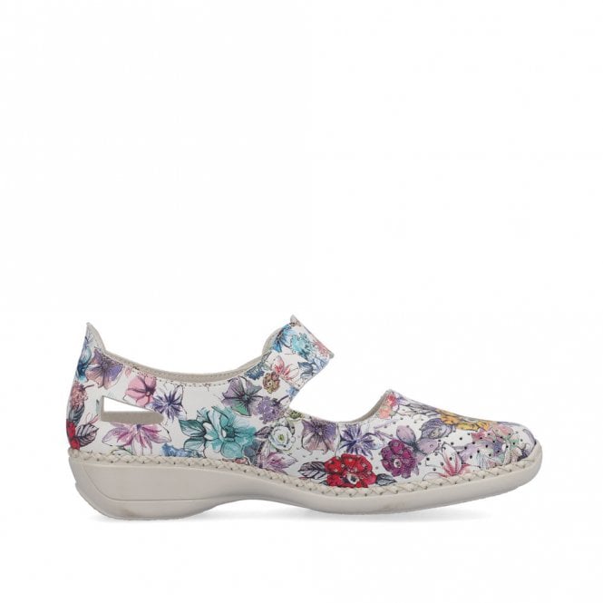 RIEKER 413J2-90 WOMEN LEATHER SHOES