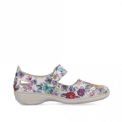 RIEKER 413J2-90 WOMEN LEATHER SHOES