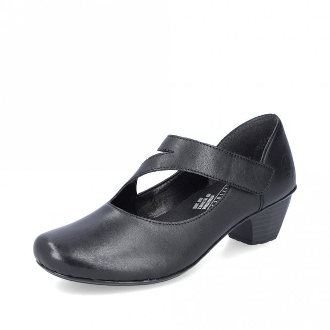Rieker 41793-02 Ladies Black Mary Jane Shoe