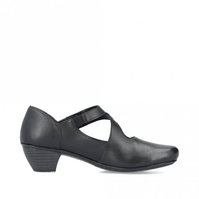 Rieker 41793-02 Ladies Black Mary Jane Shoe