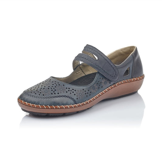 Rieker 44875-14 Ladies Navy