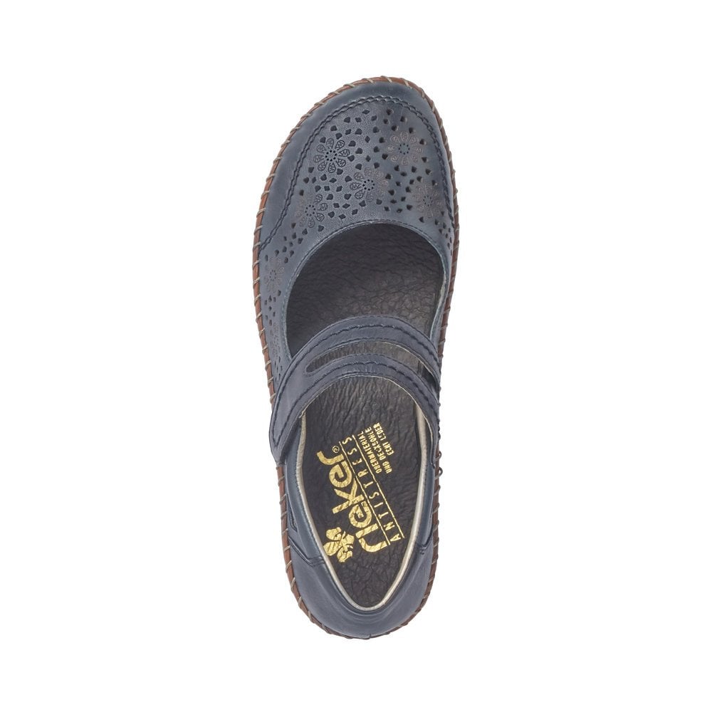 Rieker 44875-14 Ladies Navy