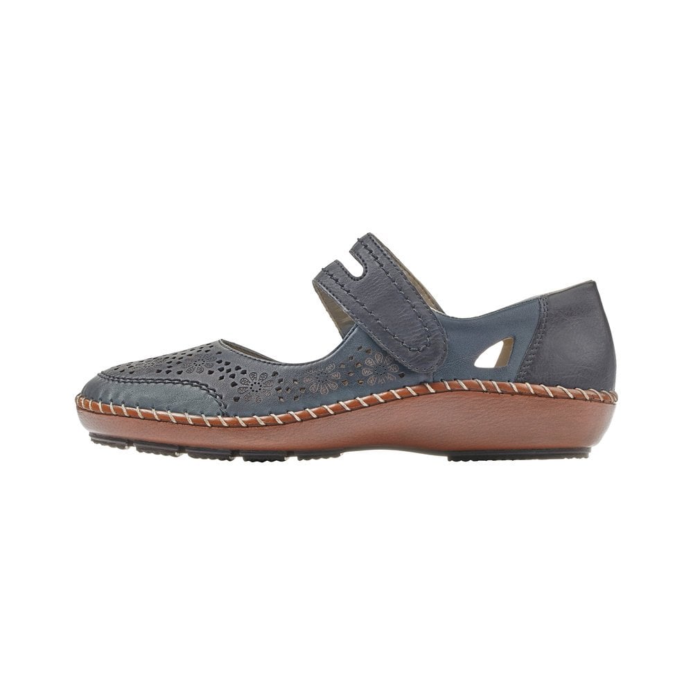 Rieker 44875-14 Ladies Navy