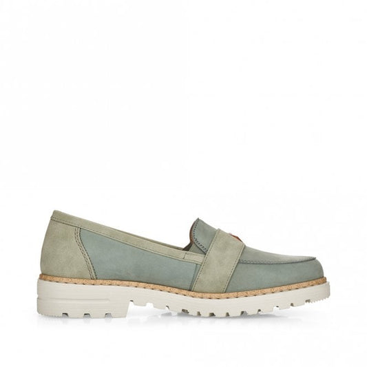 Rieker 54864-52 Ladies Mint/Pistazie/Cliff
