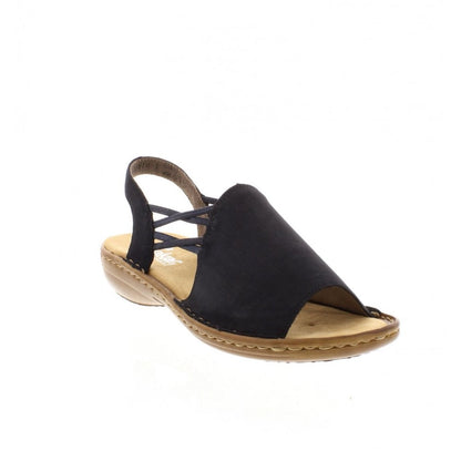 Rieker 608D1-14 Ladies Blue