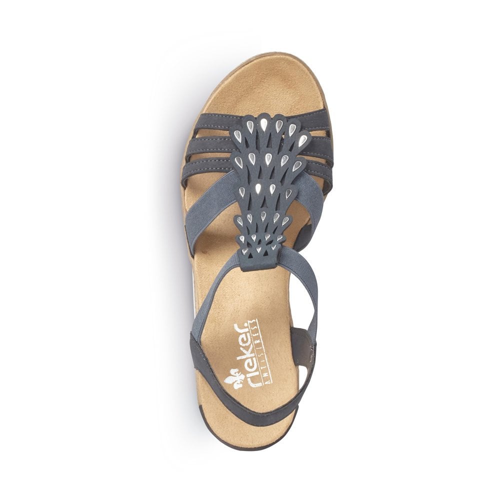 Rieker 62436-14 Ladies Blue