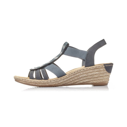 Rieker 62436-14 Ladies Blue