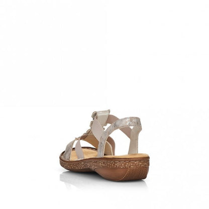 Rieker Ladies 62850-90 Rose Metallic