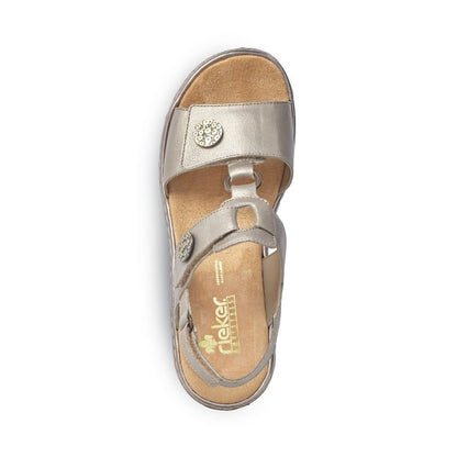 Rieker 65974-90 Ladies Metallic