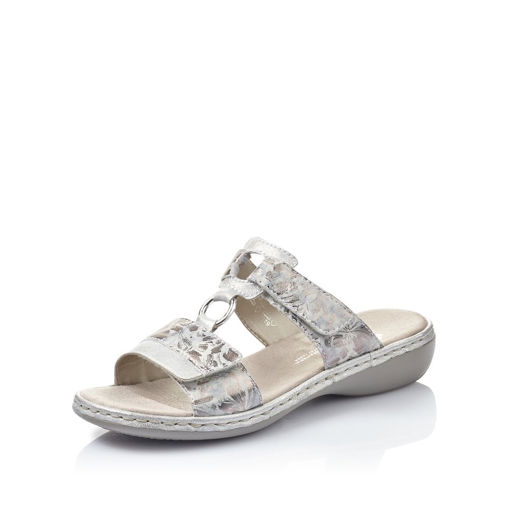 Rieker 659X6-80 Metallic Ladies Sandals