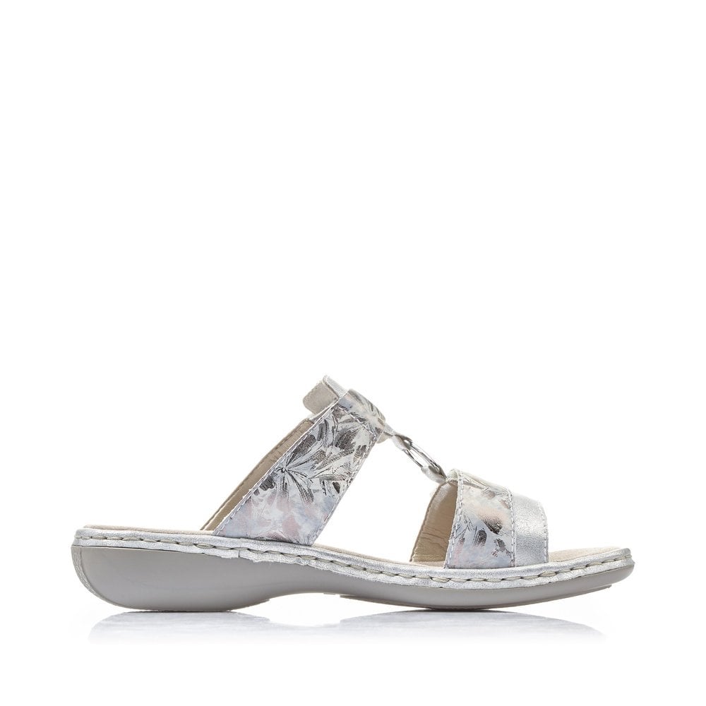 Rieker 659X6-80 Metallic Ladies Sandals