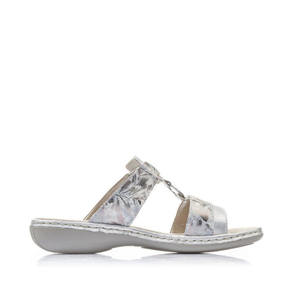 Rieker 659X6-80 Metallic Ladies Sandals
