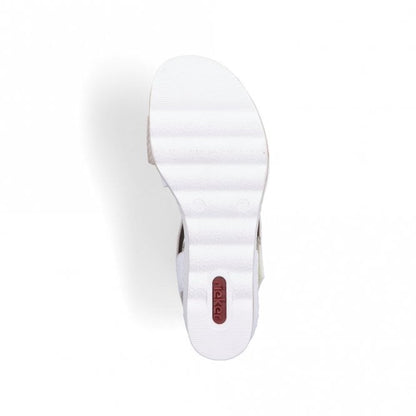 Rieker 67454-80 Ladies Muschel/Weiss