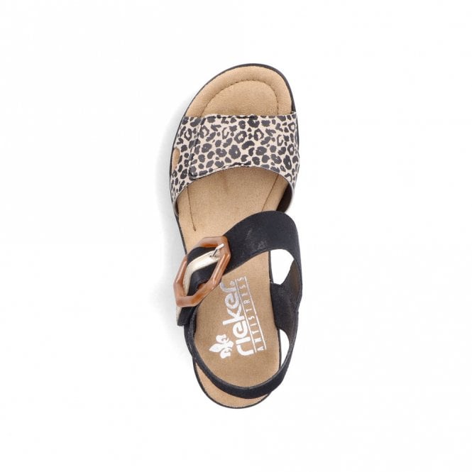 Rieker 68176-00 Womens Wege Sandals