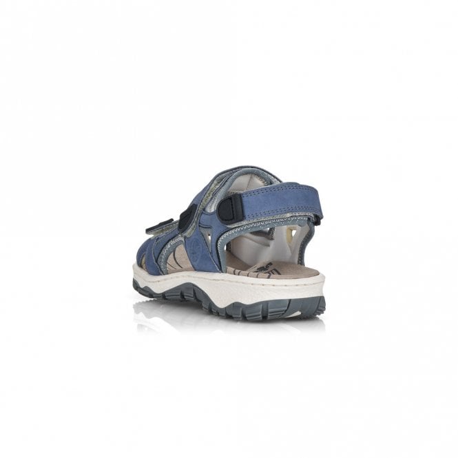 Rieker 68874-14 Blue Ladies Sandal