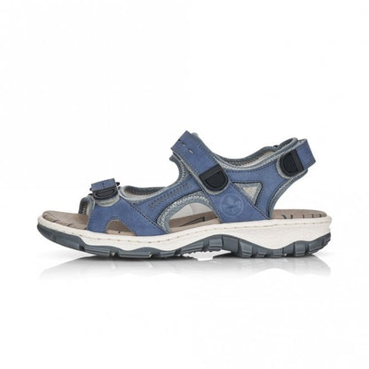 Rieker 68874-14 Blue Ladies Sandal