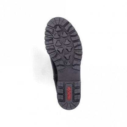 Rieker 78580-00 Ladies Black Ankle Boot