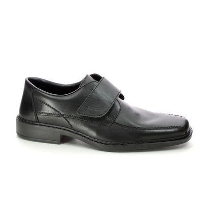 Rieker B0853-00 Mens Wide Fit Black Velcro Shoe