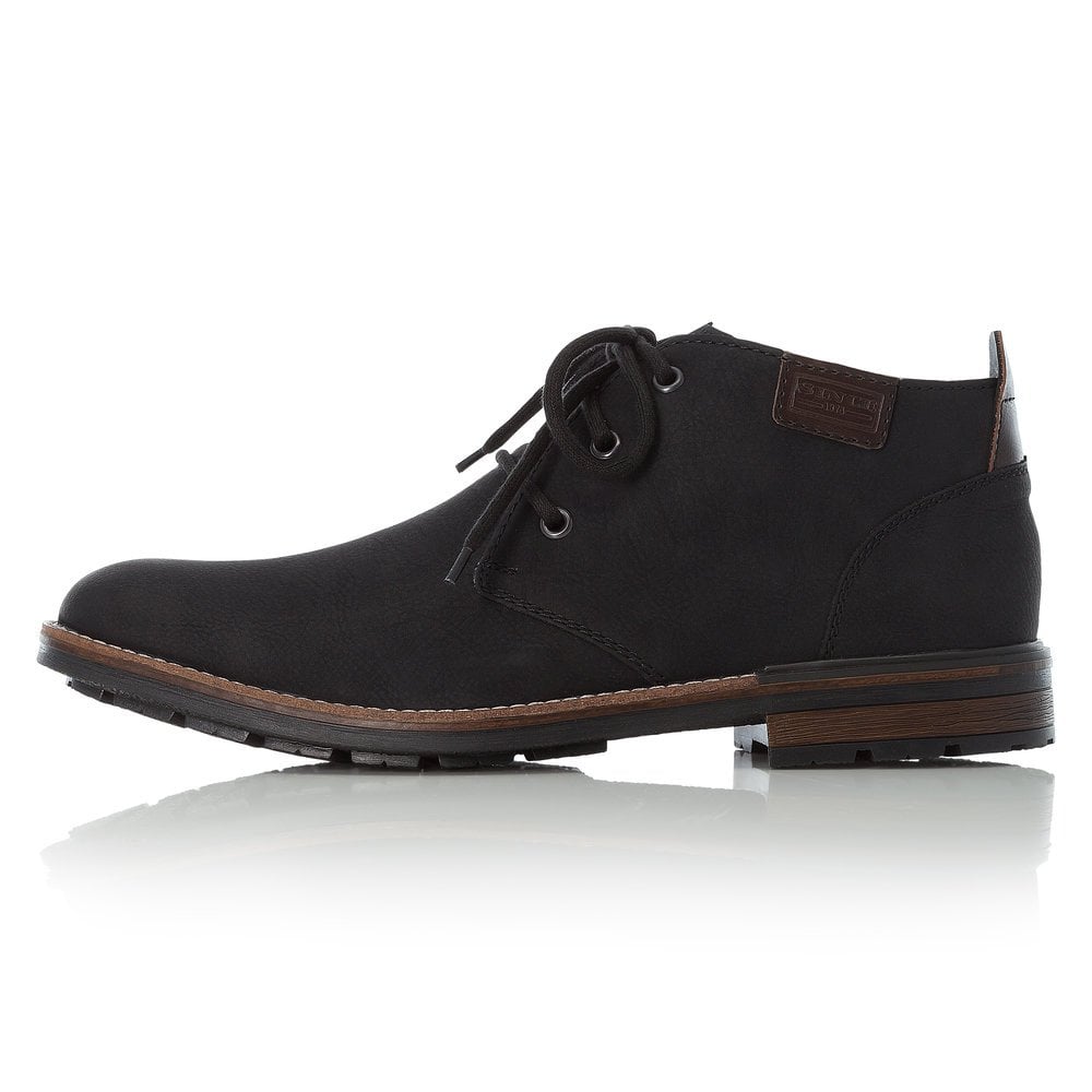 Rieker F1340-01 Mens Lace Boot