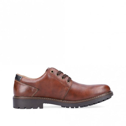 Rieker F4611-25 Mens Brown Shoe