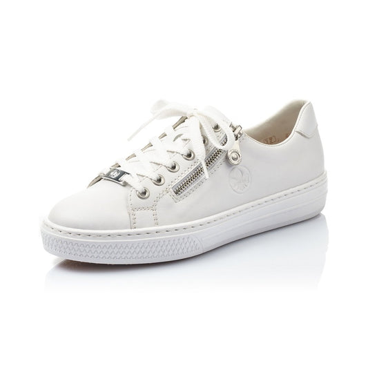 Rieker Ladies White Casual Trainers L59L1-80