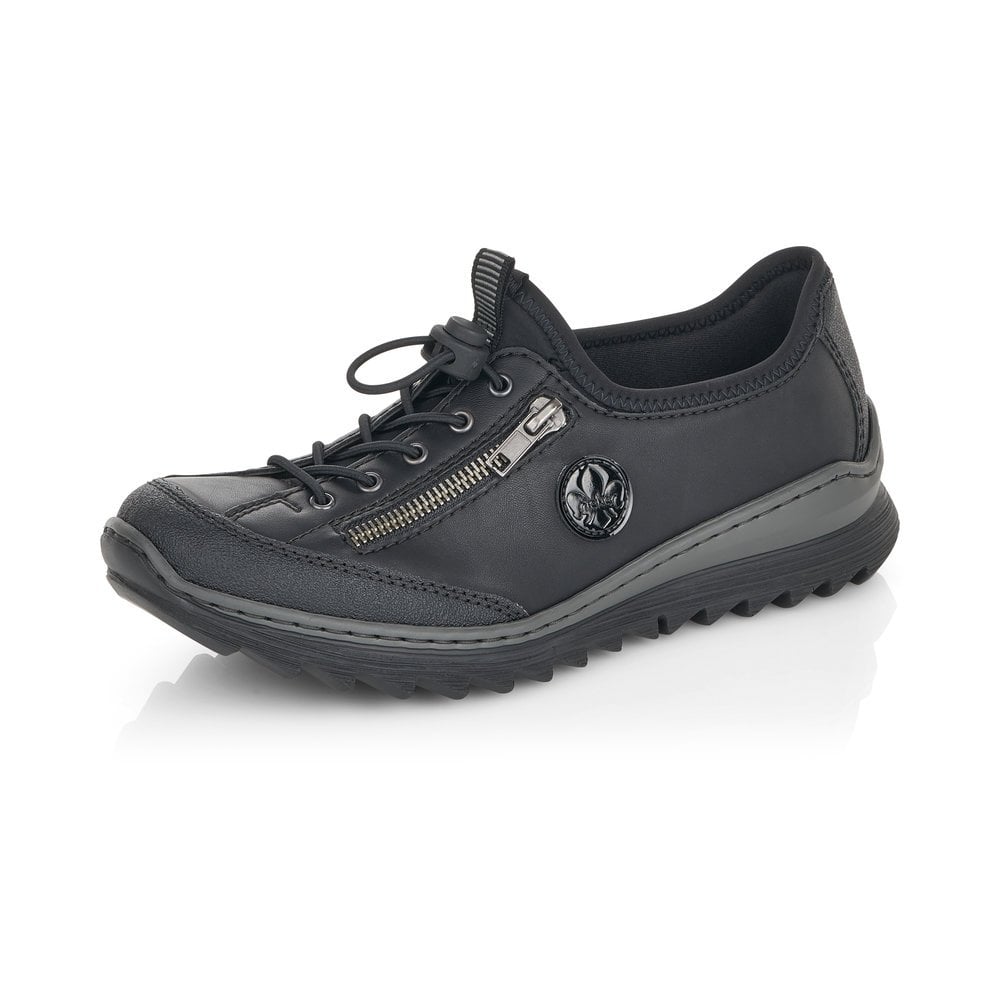 Rieker Ladies Black Shoes M6269-02