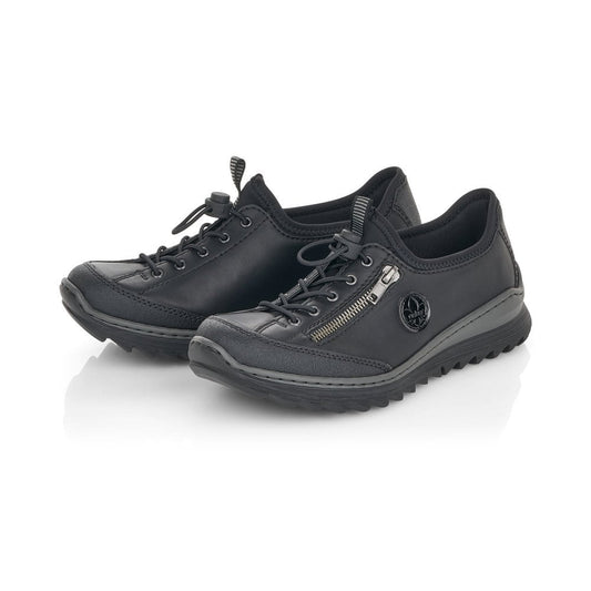 Rieker Ladies Black Shoes M6269-02