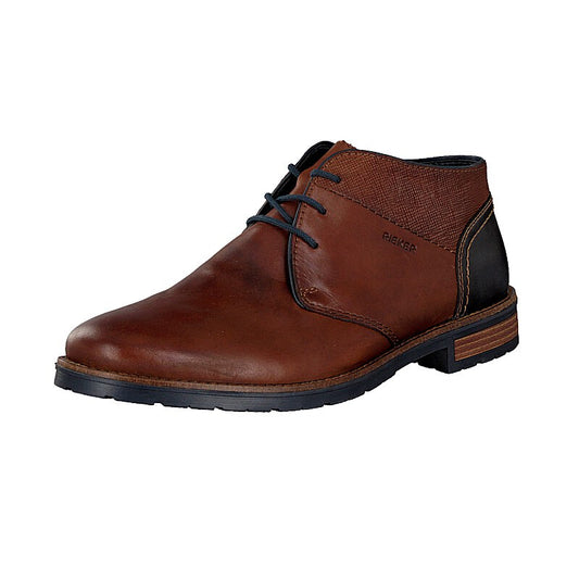 Rieker Mens Lace-Up Brown Boots 14630-26