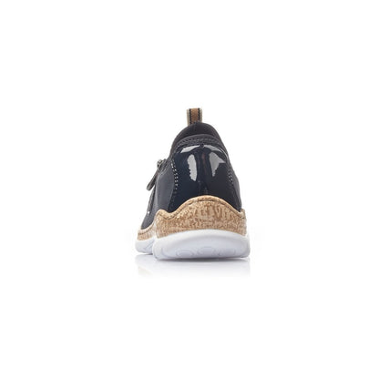 Rieker Ladies N4263-14 Dark Blue Trainers