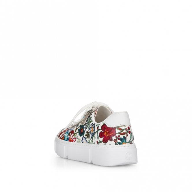 Rieker N59L1-90 Ladies Weiss-Colibri/Weiss