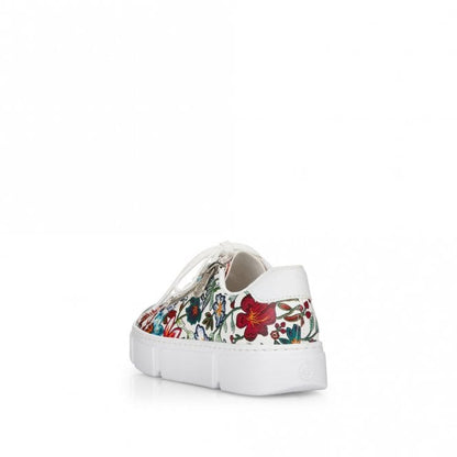 Rieker N59L1-90 Ladies Weiss-Colibri/Weiss