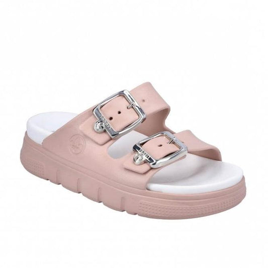 Rieker P2180-31 Ladies Hellrosa