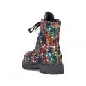 Rieker Y2440-90 Ladies multi Lace up Boot