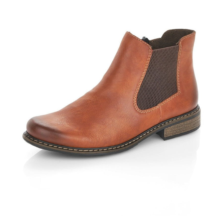 Rieker Ladies Brown Chelsesa Boots Z4994-24