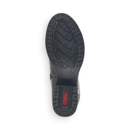 Rieker Z9591-00 Ladies Long Black Boots