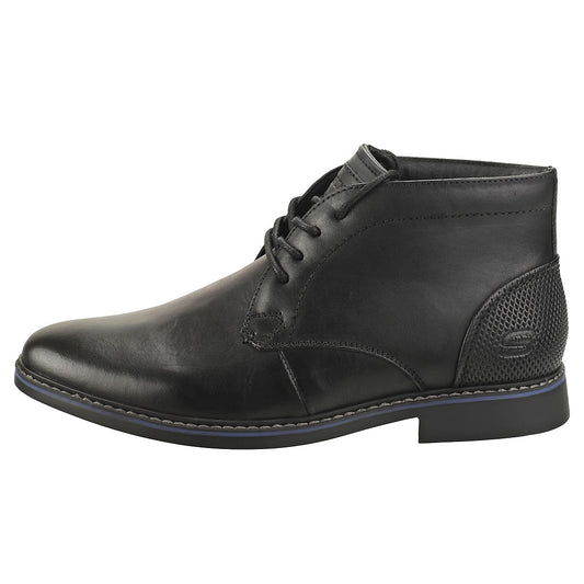 Skechers Mens Bregman Calsen Black Boots 66405
