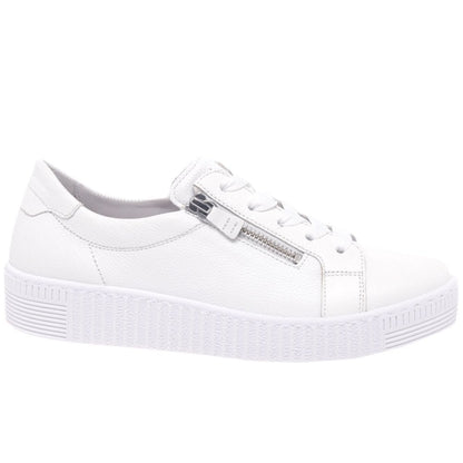 Gabor Ladies Wisdom White Trainers 43.334.21