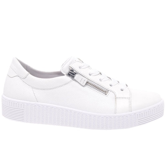 Gabor Ladies Wisdom White Trainers 43.334.21