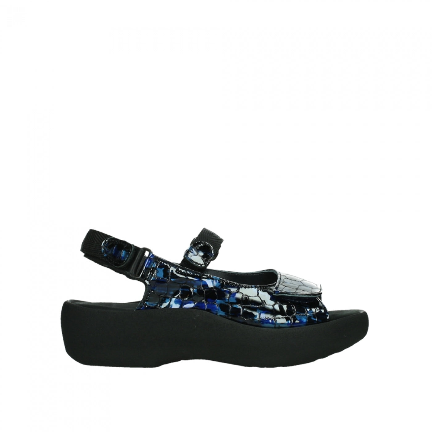 Wolky Jewel 0320469 Croco Flash Leather 800 Blue