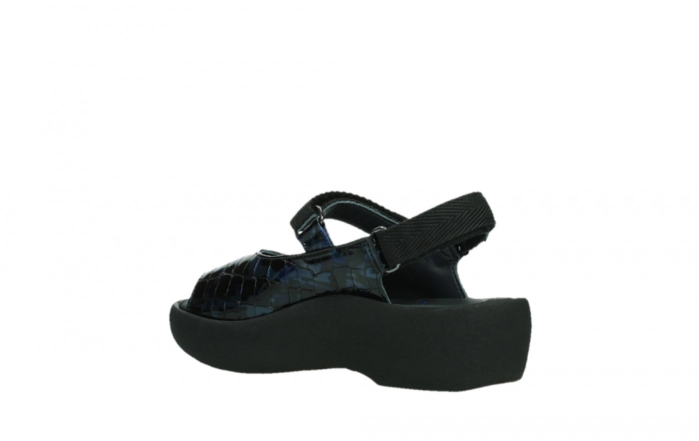 Wolky Jewel 0320469 Croco Flash Leather 800 Blue