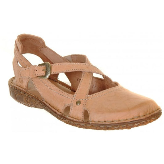 Josef Seibel Ladies Rosalie 13 Ladies Orange Closed Toe Sandals 79513 95 840