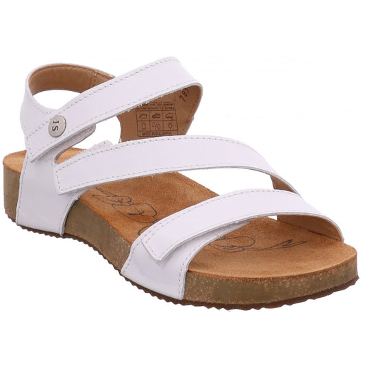 Josef Seibel Ladies 78519 43 800 Tonga 25 White Sandals