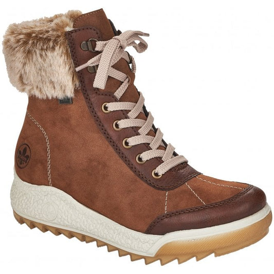 Rieker Ladies Brown Ankle Boots Y4720-24